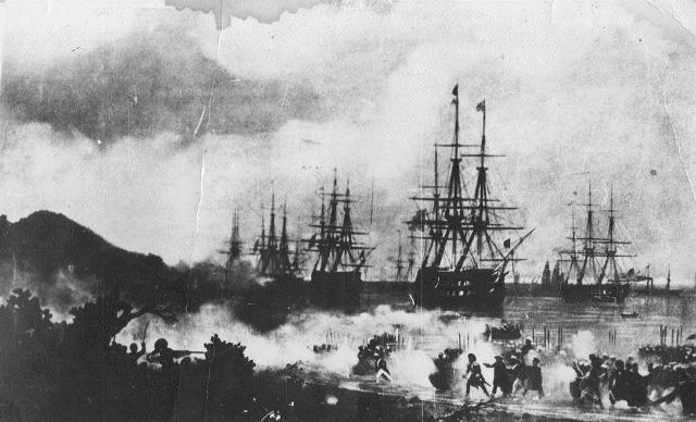 Высадка российского десанта на Абхазский берег. 1840 год